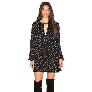 FREE PEOPLE | Beck Dress in Black Combo Size XS